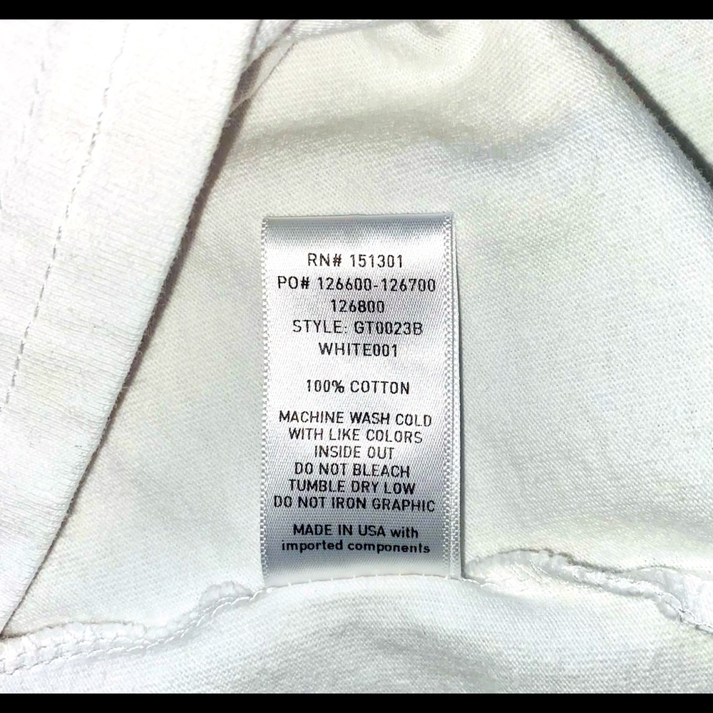 Good American White Long Sleeve Silver Star TShirt - Picture 7 of 9
